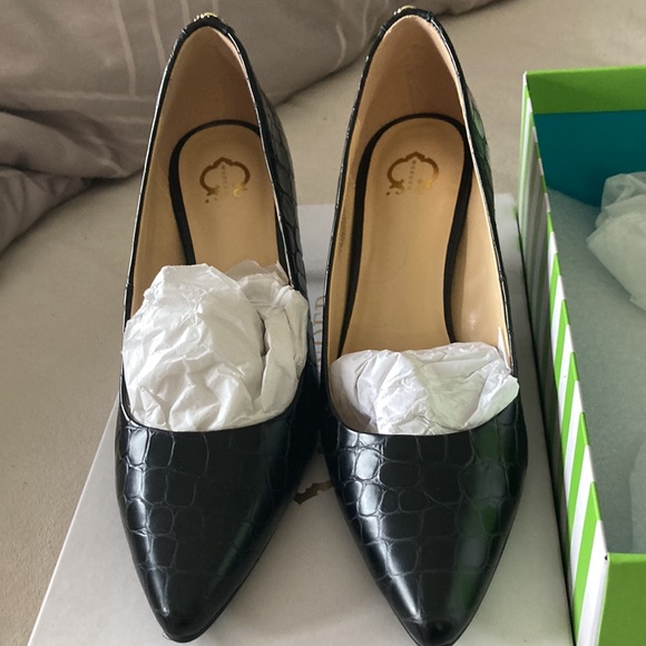 C wonder Black leather pumps - Picture 2 of 7